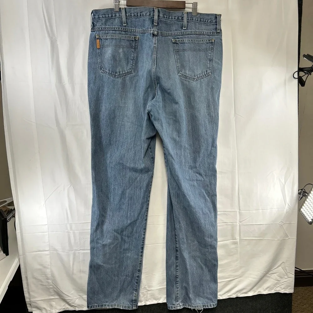 Cinch Jeans Mens 42x38 Blue Medium Wash Straight Leg Western MB90530002